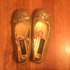 Kids Gold Slippers